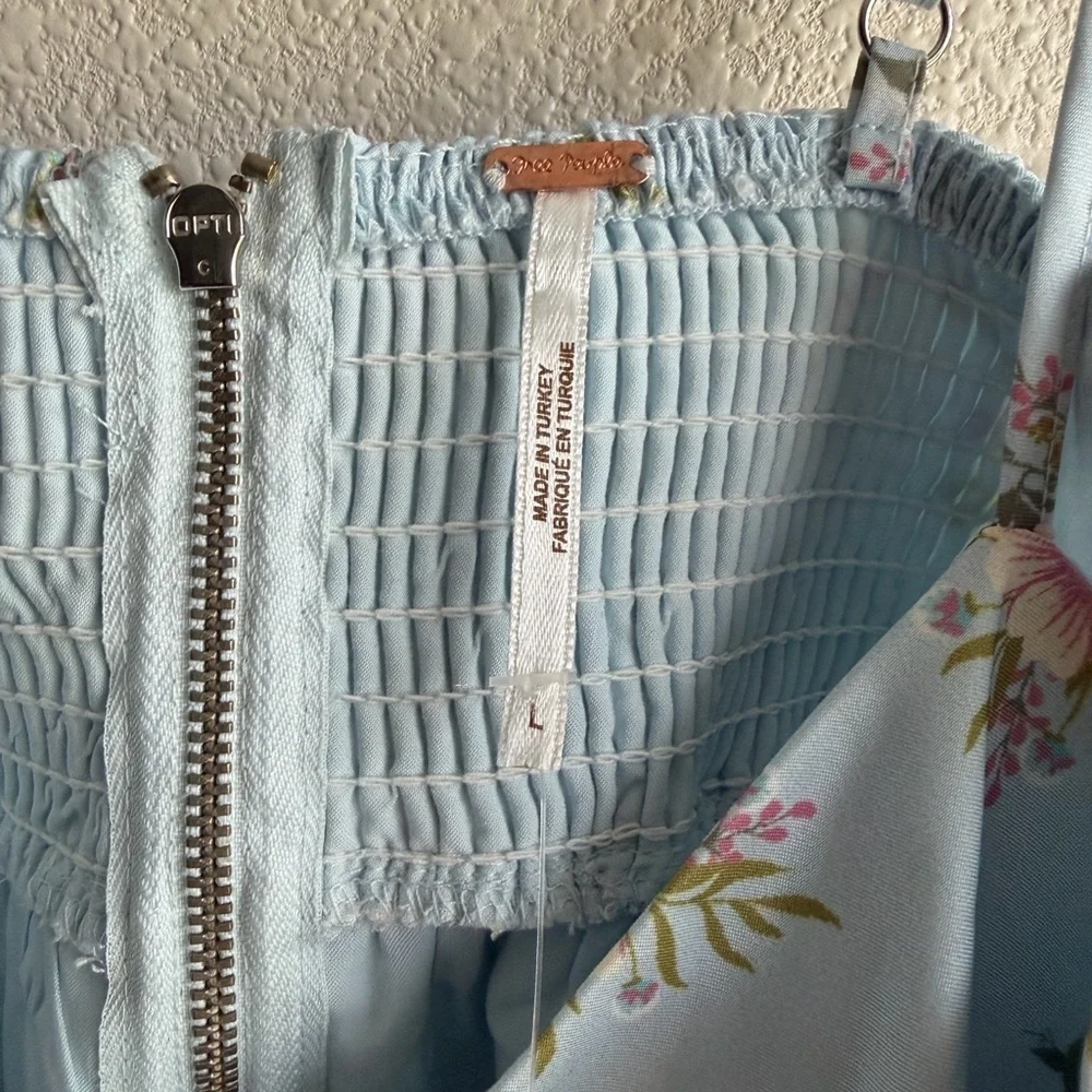 FREE PEOPLE In A Bubble Floral Mini Dress - Picture 10 of 12